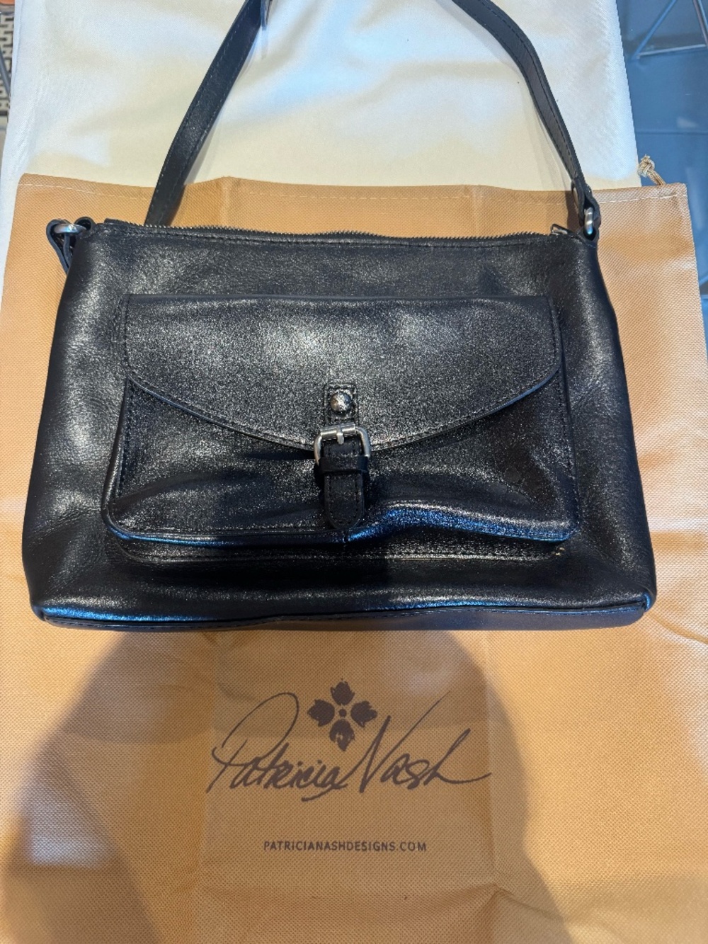 Patricia Nash Kirby West Leather Crossbody